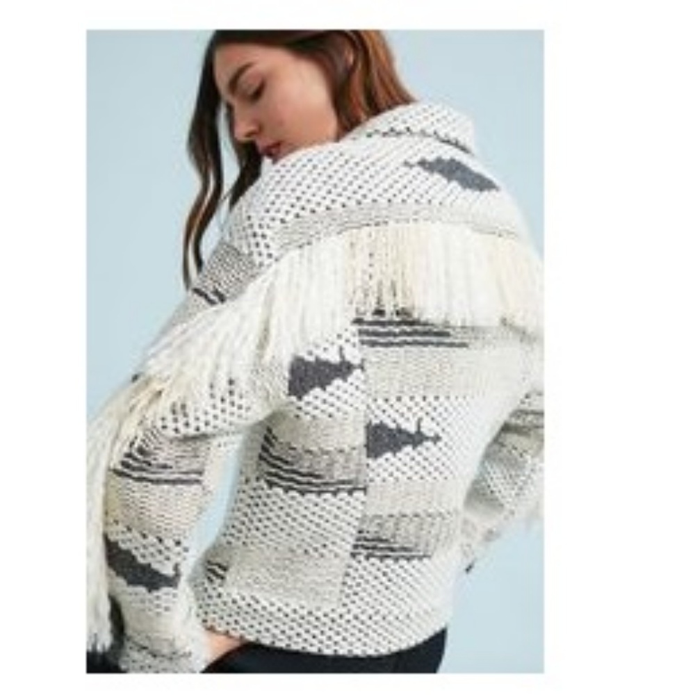 LEVI'S TEXTURED FRINGE JACKET new size S - Picture 2 of 6